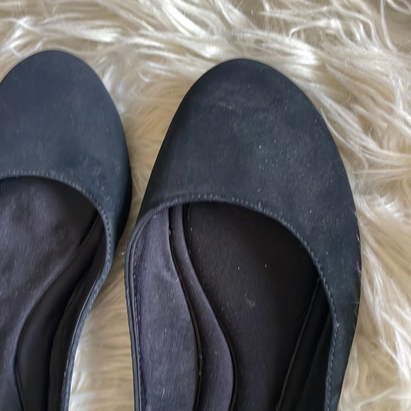 Soda black suede professional loafer work business career shoe gel soles 8 1/2 - Picture 13 of 16